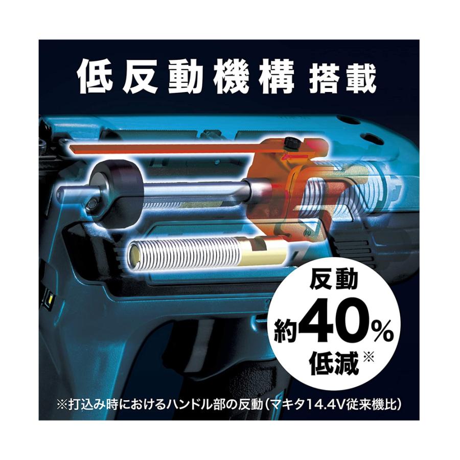 マキタ｜充電式タッカ 18V 6.0Ah ST121DZK ステープル長13〜25mm/幅10mm バッテリー・充電器別売 本体のみ ケース付属 正規パッケージ品｜aztec｜05