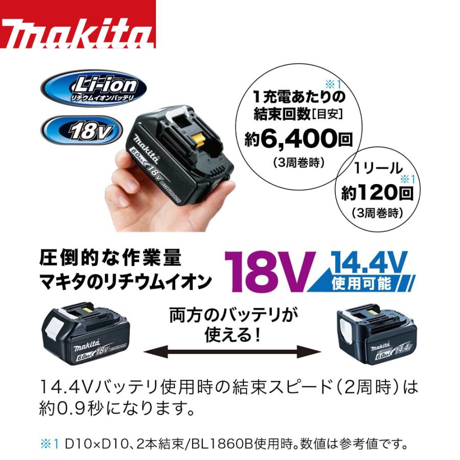 マキタ マキタ|18V充電式鉄筋結束機 本体・ケースのみ バッテリ マキタ マキタ|18V充電式鉄筋結束機 本体・ケースのみ バッテリ