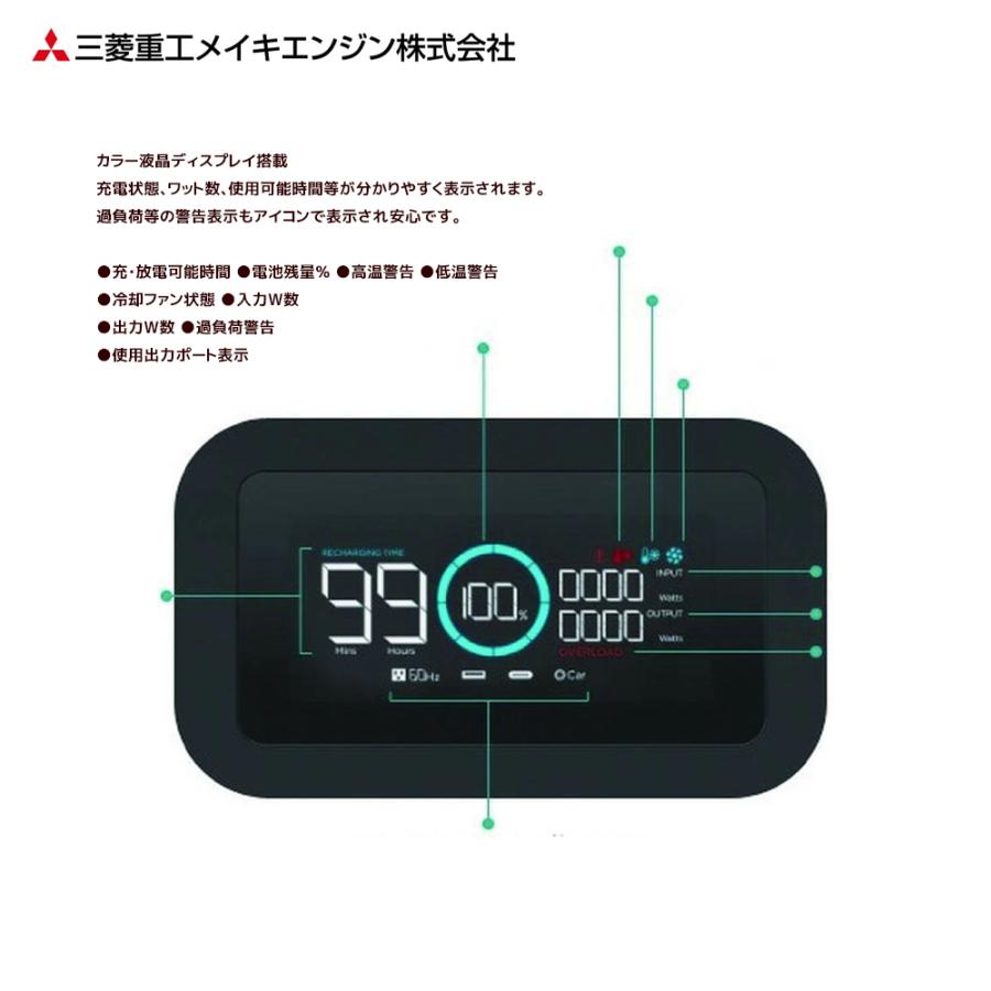三菱重工 三菱重工メイキエンジン|ポータブル充電池 VOLTANK 三菱重工 三菱重工メイキエンジン|ポータブル充電池 VOLTANK