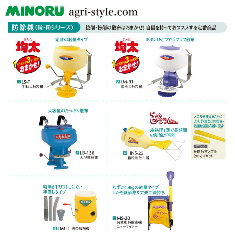 【美品】みのる産業　均太　散粒機 手動　 肥料・種子散布機 農業機械】みのる産業 手動式散粒機 「均太」 LS-T 1台（直送品