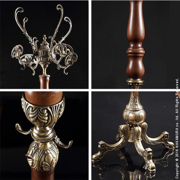 GMIS240A○イタリア製 コートハンガー ハットスタンド コート掛け 帽子