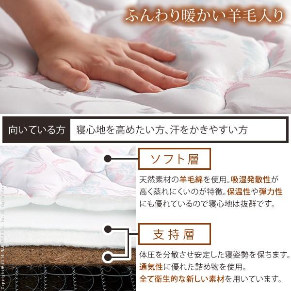 【未使用】定価68,200円◆フランスベッド ダブル マットレス デュラテクノスプリング フランスベッド（FRANCEBED） デュラテクノスプリングマットレス