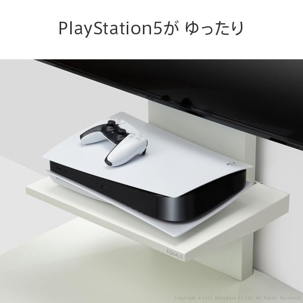 EQUALS WALLインテリアテレビスタンドV4専用 棚板 テレビ