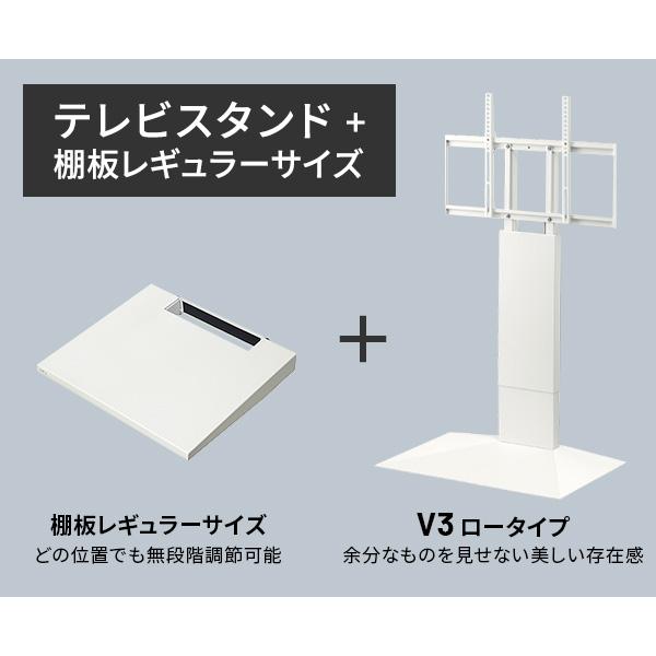 EQUALS（イコールズ） テレビ台 WALLインテリアテレビスタンドV3 ロー