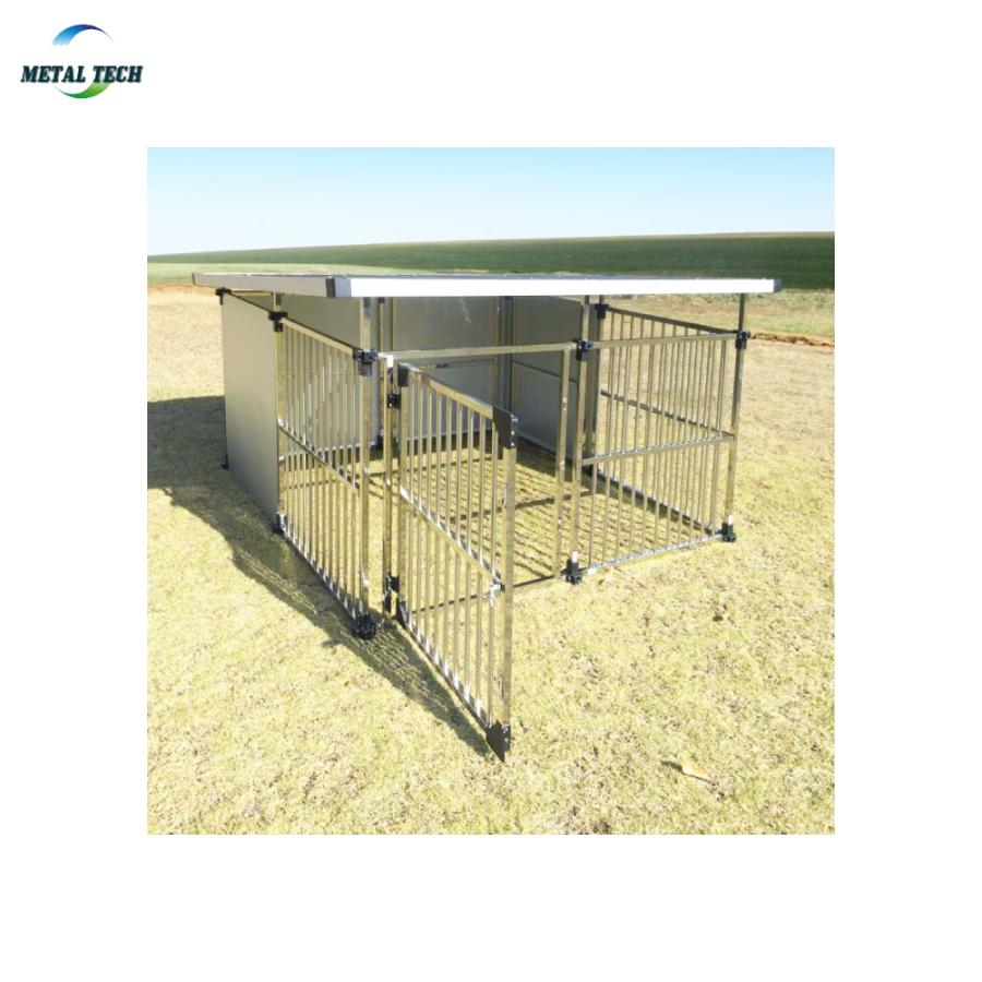 【決定】ステンレス製犬小屋　【DFS-M1】 Amazon | 大型犬小屋 ステンレス製 ドッグハウス DFS-M1 (0.5坪タイプ