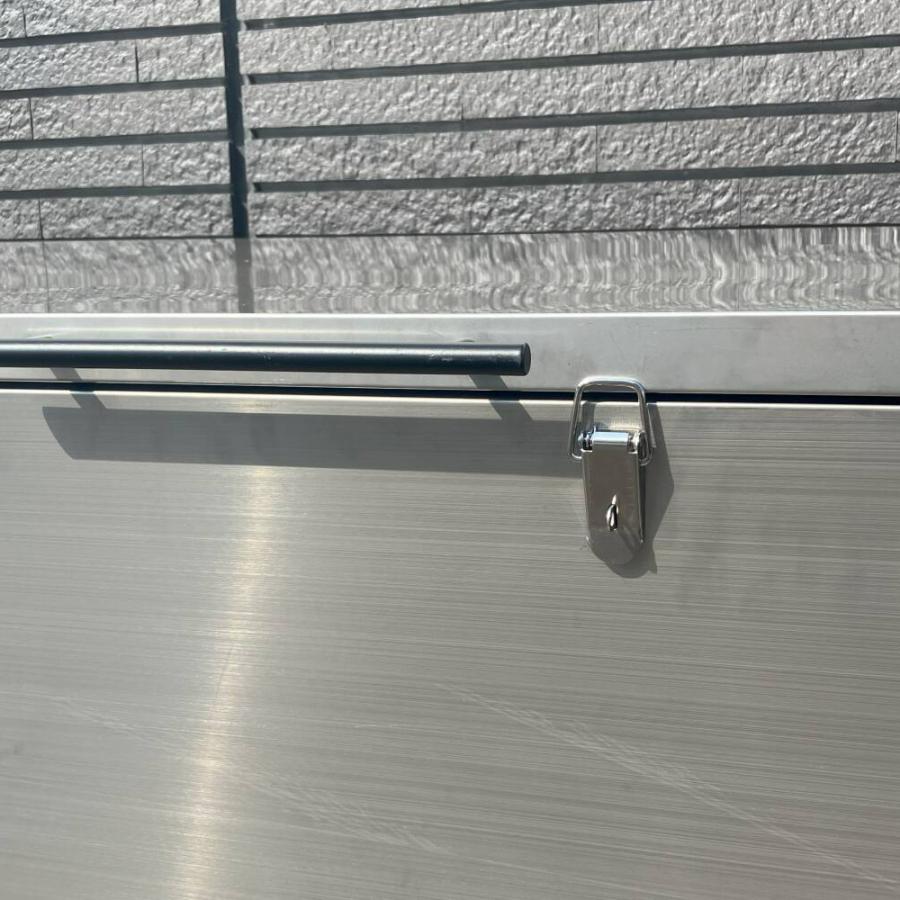 メタルテック さびに強い！ステンレス製ダストボックス大容量400Lの