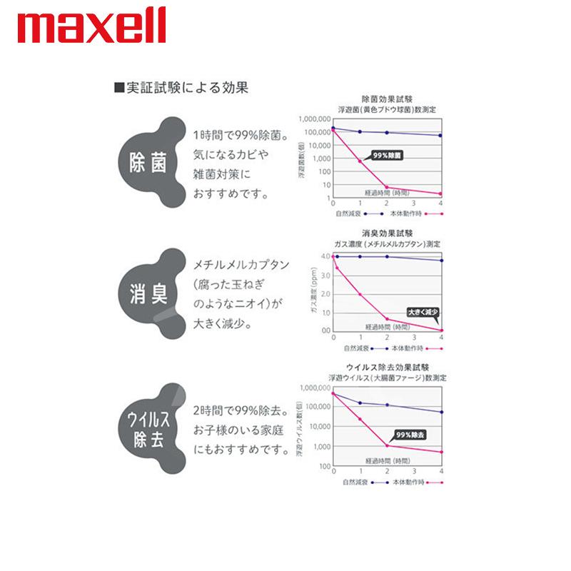 maxell（マクセル） オゾン除菌消臭器 オゾネオエアロ MXAP-AE270WH