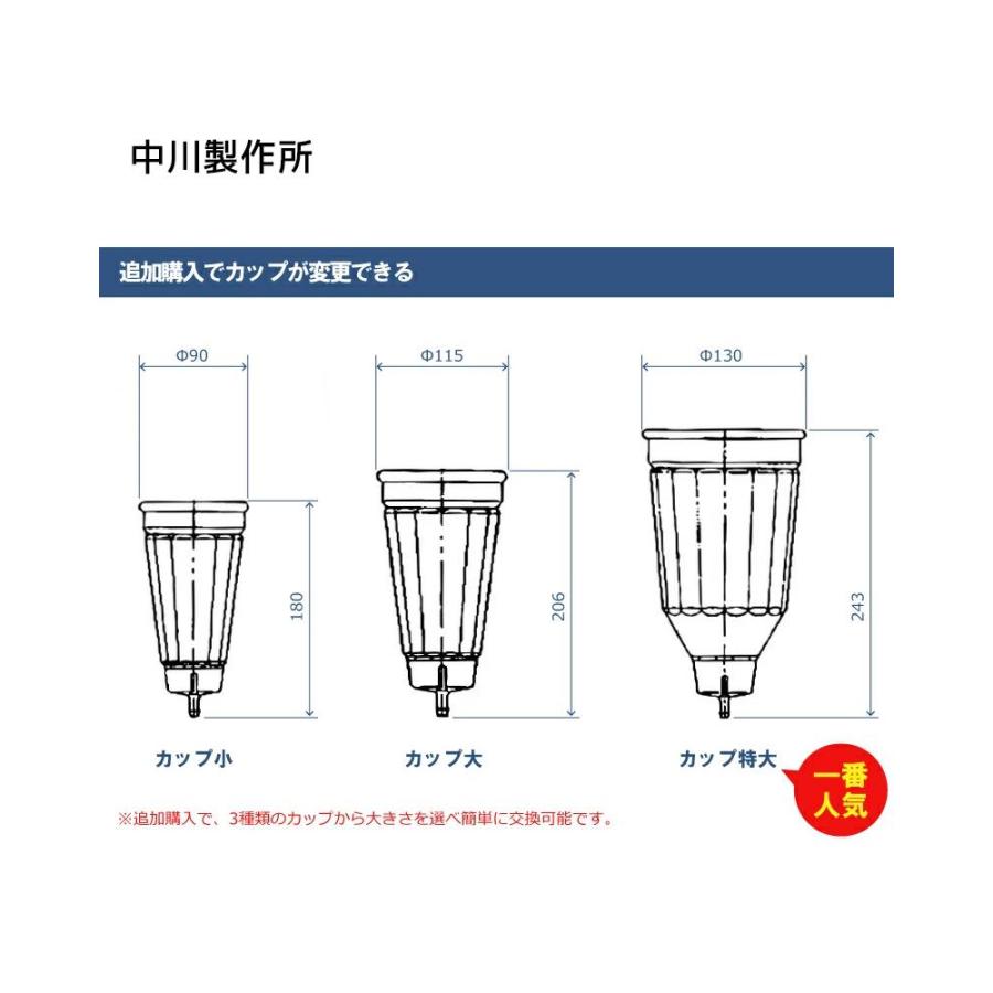 中川製作所｜＜2台セット品＞ジベレリン 処理器 らくらくカップ3