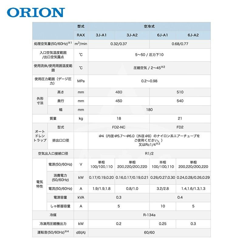 そらお✦屋外用料金表✦A2サイズ ORION（JIMMY CHOO） ORION <2台セット>オリオン機械 冷凍式エアー
