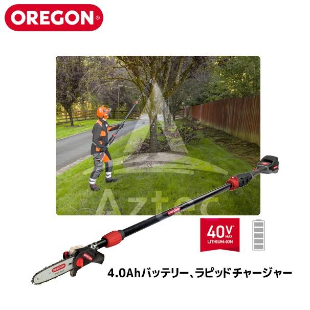 正規品 OREGON｜充電式ポールソー オレゴン コードレスツールシステム PS250（4.0Ahバッテリー、ラピッドチャージャーセット） 【RIZ1203840179】(42084円)