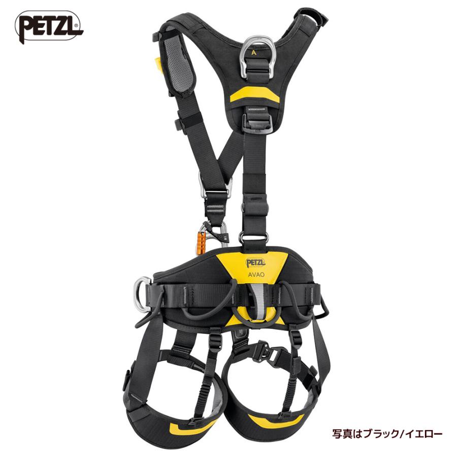 PETZL ペツル フルハーネス アバオ ファスト ブラック (国際バージョン