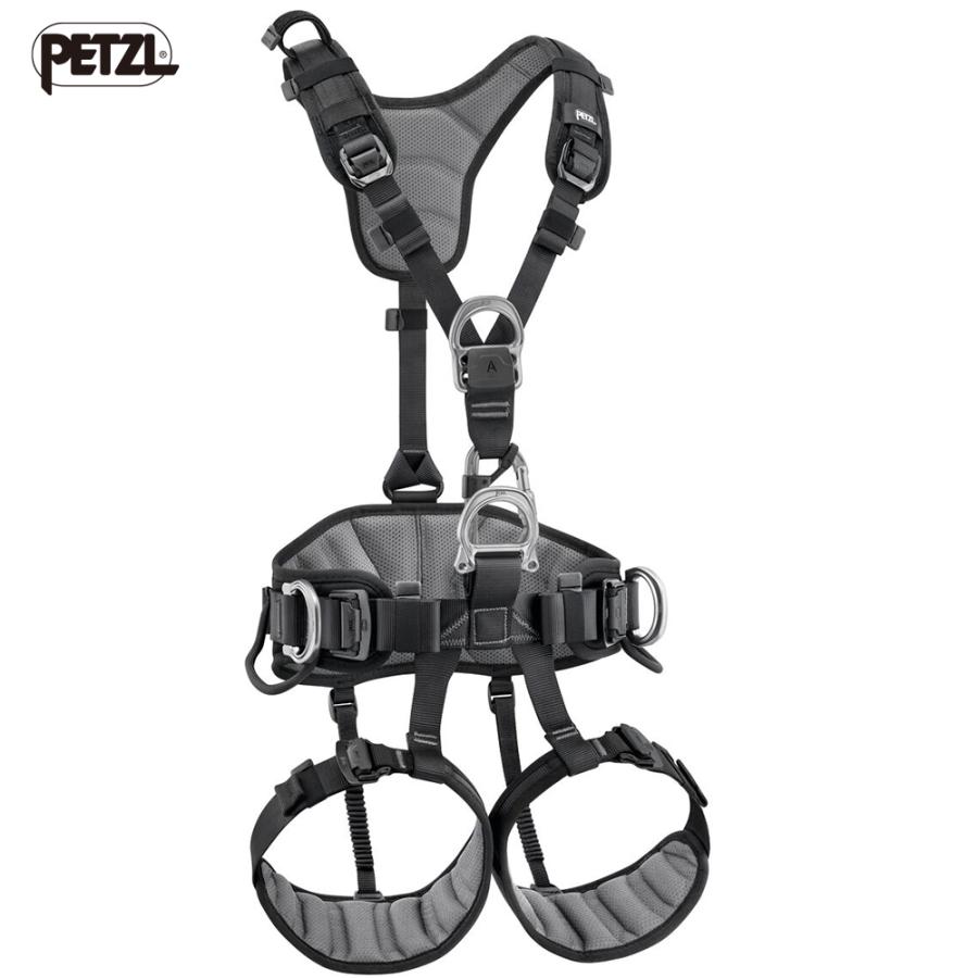 登山用品 ペツル シットハーネス PETZL ペツル シットハーネス アバオ シット ブラック C079AB ワーク