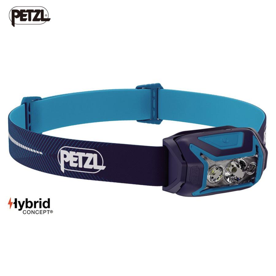 PETZL ペツル ヘッドライト アクティック コア E065AB00 赤色光を備え