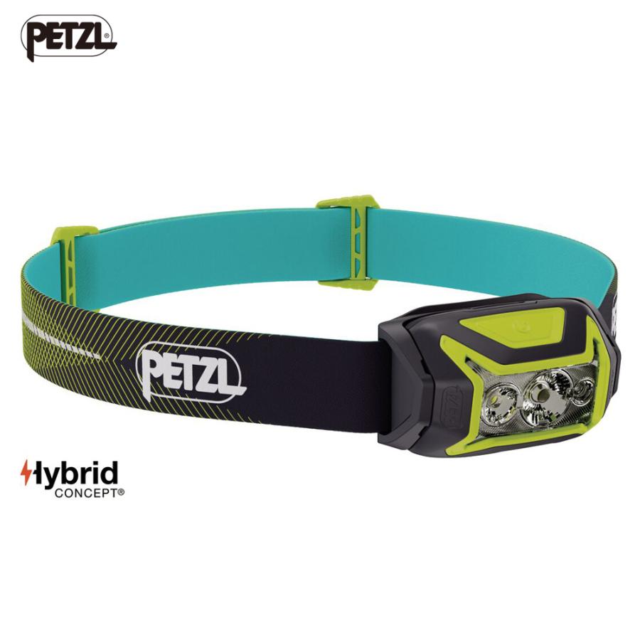 PETZL ペツル ヘッドライト アクティック コア E065AB00 赤色光を備え