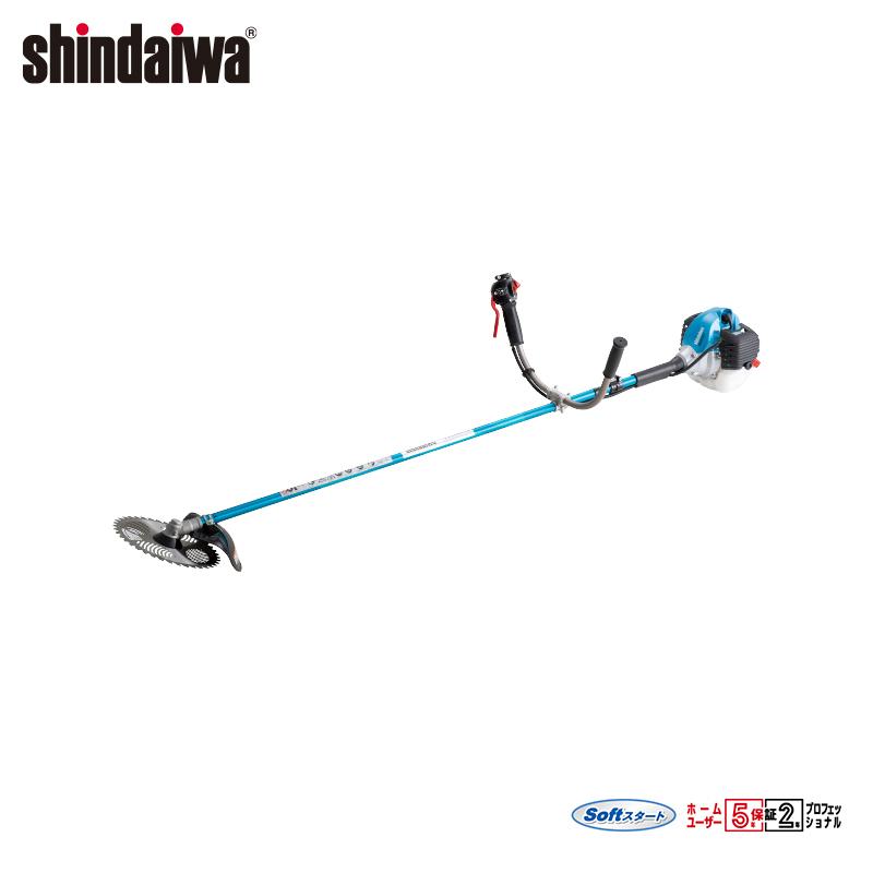 新ダイワ 草刈り機 shindaiwa 山林用エンジン式刈払機 両手ハンドル