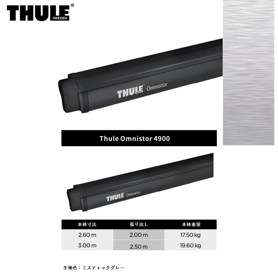 THULE（スーリー） スーリーオムニスター 4900 黒 THULE Omnistor 4900