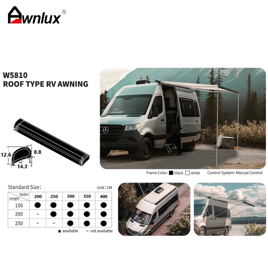 東洋化学商会 AWNLUX サイドオーニング ルーフマウント オーニング 