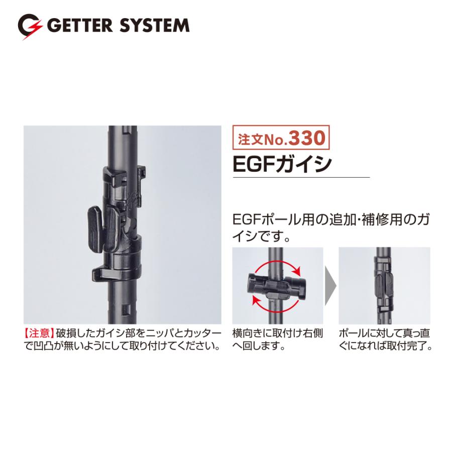 末松電子製作所 <100個セット>電気柵 支柱 ポール 末松電子 EGF