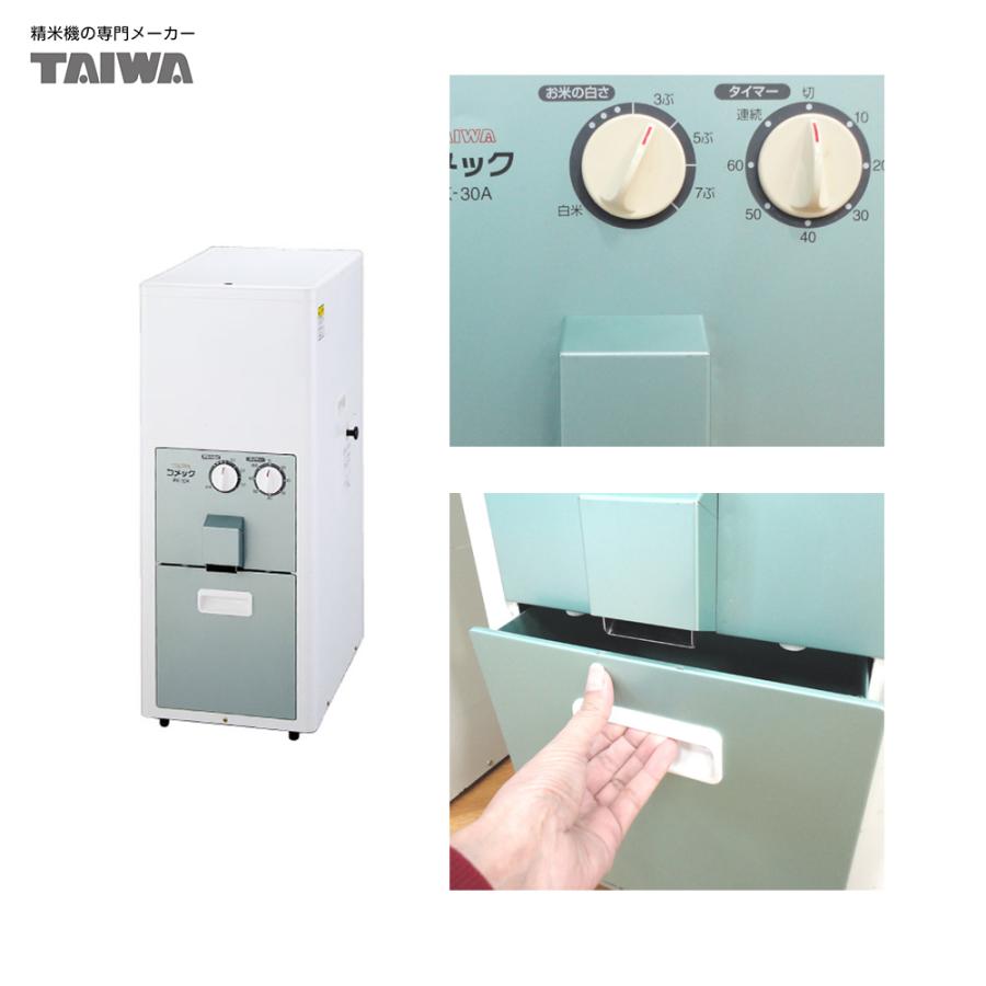 (未使用･未開封品)　TAIWA　ホーム精米機　コメック　PK-30A og8985z 楽天市場】タイワ精機 精米機 家庭用 日本製 30kg コメック PK