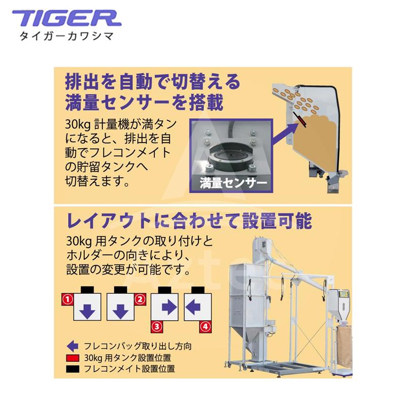 12月上旬確認・納期連絡＞タイガーカワシマ 30kg計量機 FST-32 はかり