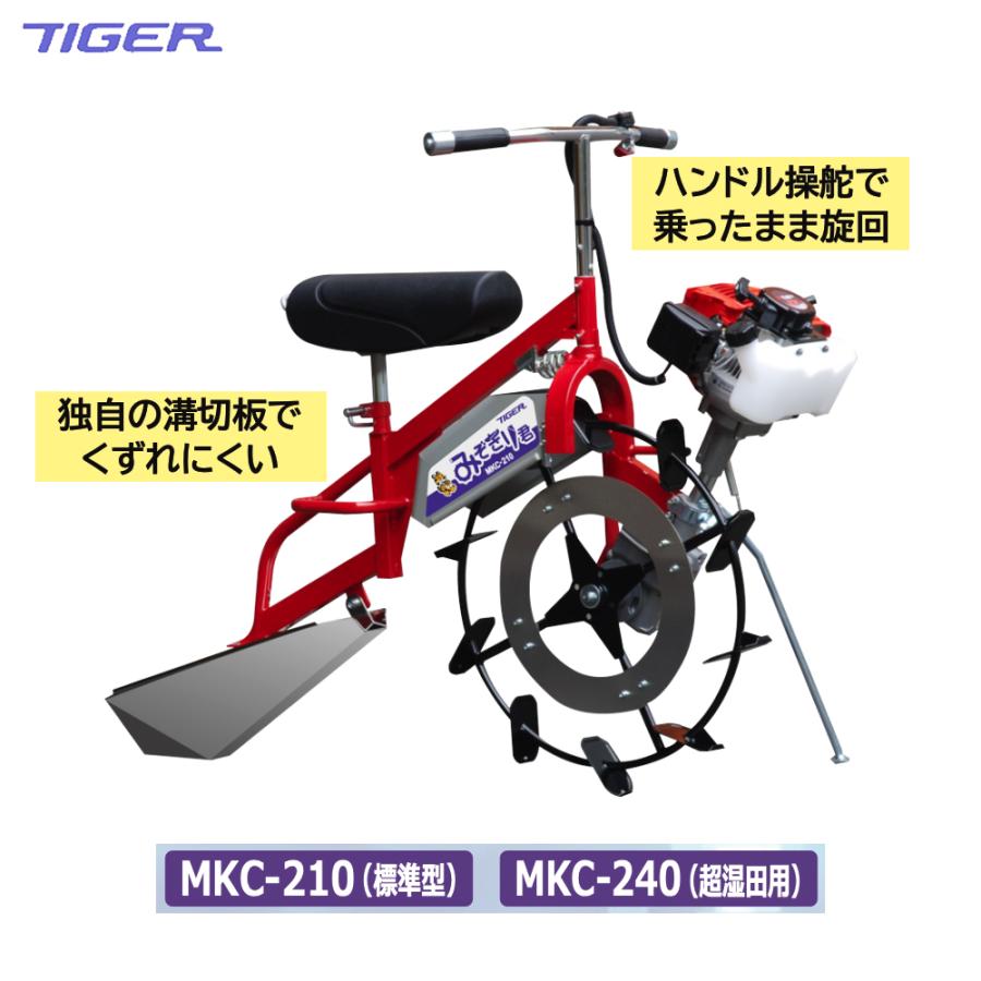 MKC ＜都度納期連絡＞タイガーカワシマ 溝切機 MKC-210 標準型 溝幅