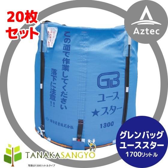 田中産業 <20枚セット>穀類輸送袋 グレンバッグユーススター1700
