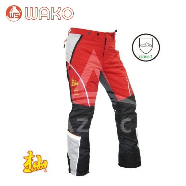 WAKO（ワコー） 和光商事 杣SOMA 防護ズボンT001W サイズS/M/L : AZTEC