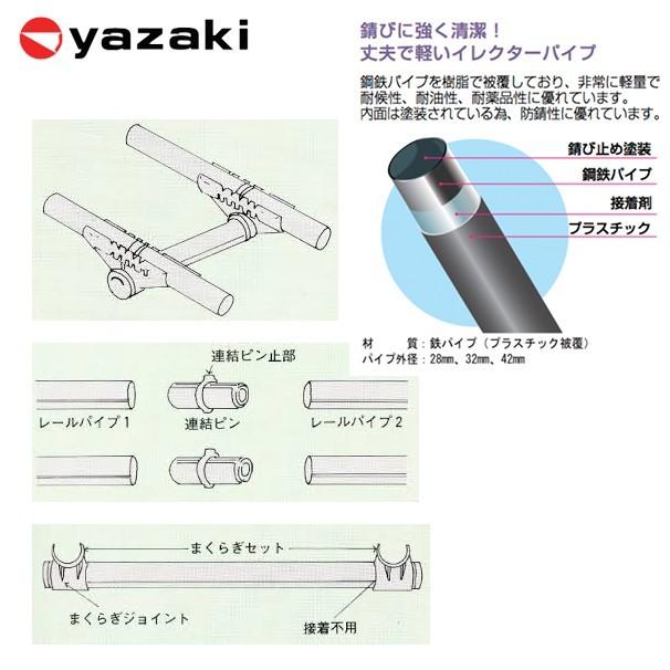 矢崎化工 レールシステム 直線レールセット 4.5m (2.5間分) : AZTEC