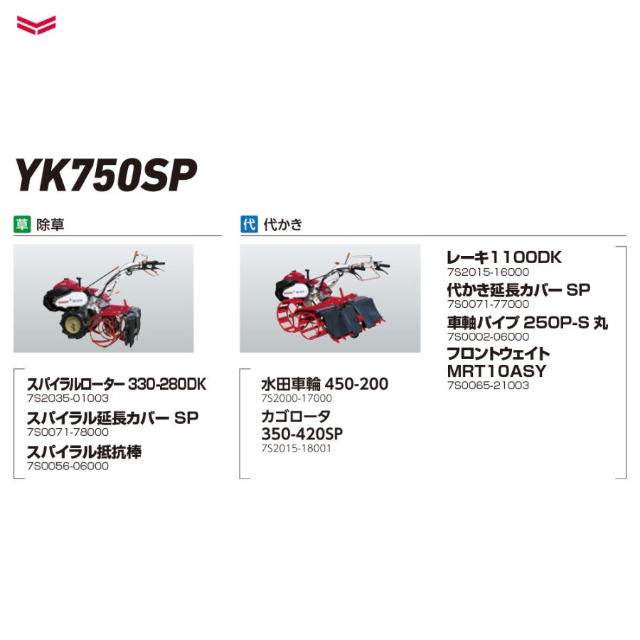 ヤンマー耕運機　オプション多数　 ヤンマー（YANMAR） YANMAR<うね立てアタッチメント>耕運機オプション
