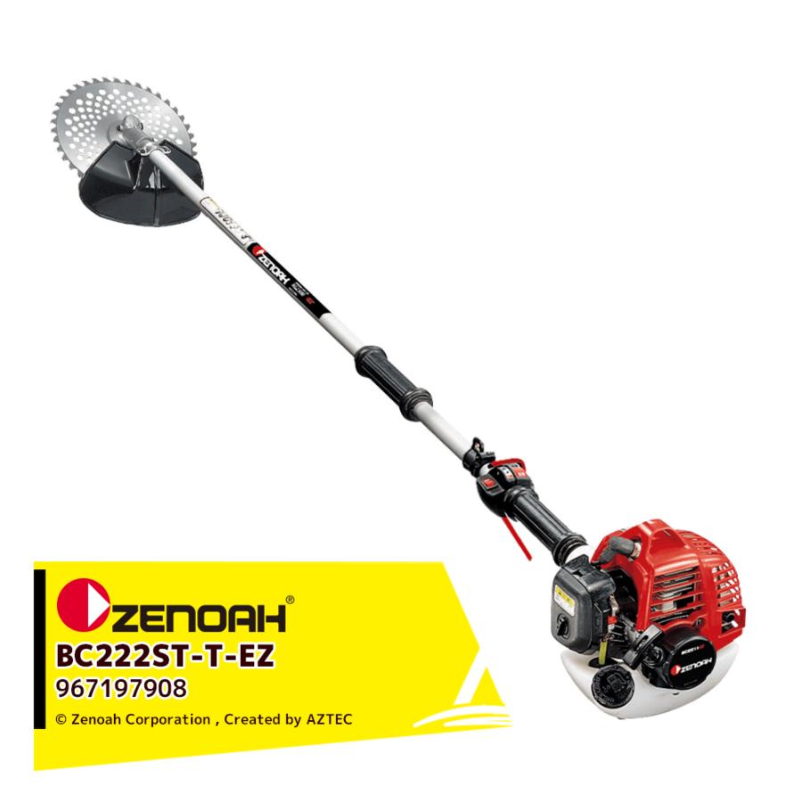 ゼノア 草刈り機 ZENOAH エンジン式刈払機 BC222ST-T-EZ ツーグリップ