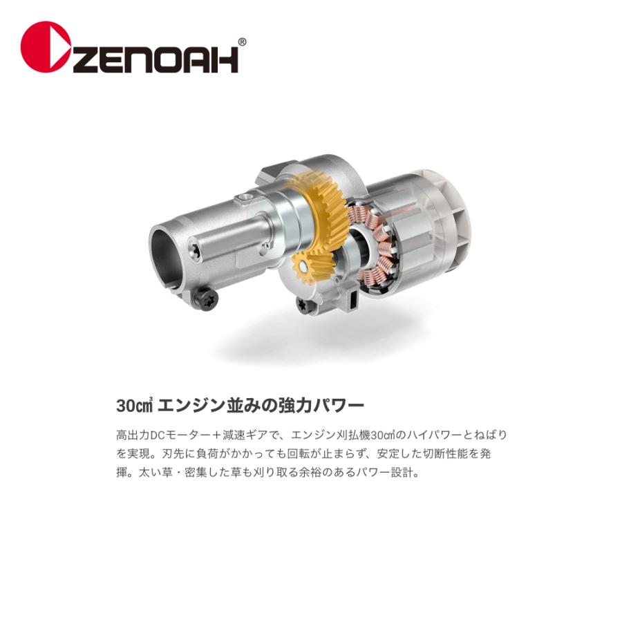 ZENOAH（ゼノア） バッテリー刈払機 BCi260L-PRO KIT バッテリー式