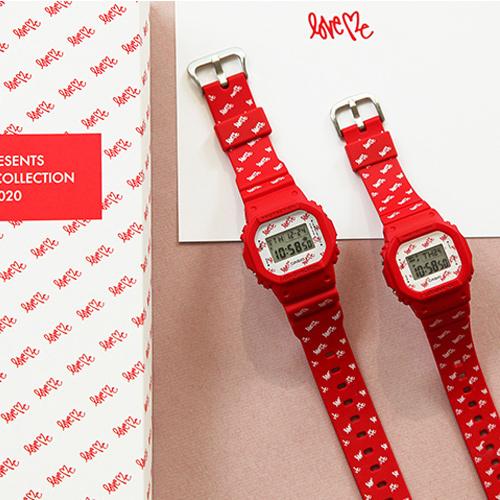 G-SHOCK 2020 ラバーズコレクション LOV-20B-4JR 新品 赤色 デジタル G