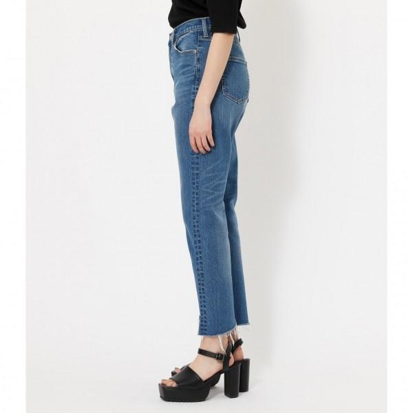 Hem Crash Denim Straight ヘムクラッシュデニムストレート レディース ボトムス デニムパンツ 250dsa12 337j Azul By Moussy 通販 Yahoo ショッピング