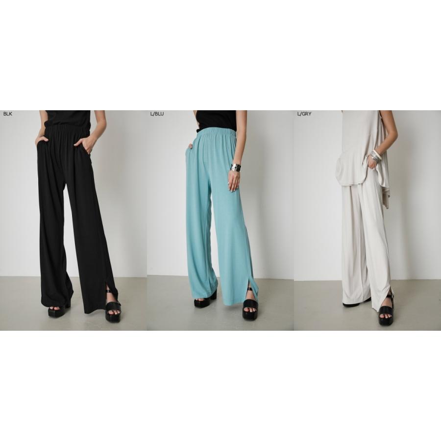 爆売り！ ICE CLEAN SIDE SLIT PANTS アイスクリーンサイドスリット