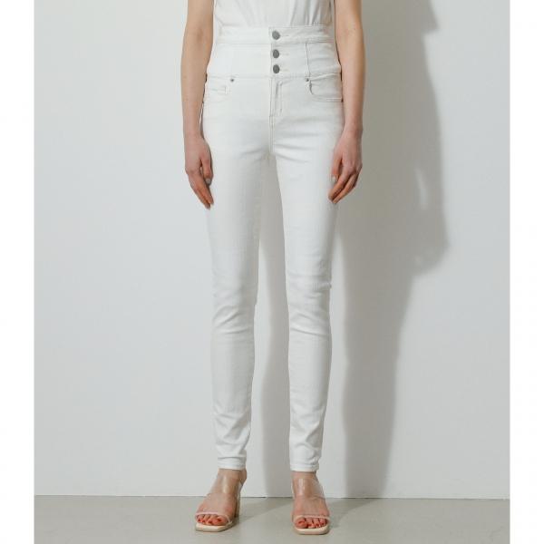 AZUL BY MOUSSY HI-WAIST BUTTON DENIM SKINNY2/ハイウエスト AZUL BY MOUSSY HI-WAIST BUTTON DENIM SKINNY2/ハイウエスト