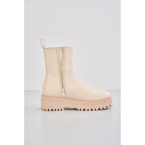 TRACK SOLE SIDE GORE BOOTS/トラックソールサイドゴアブーツ /レディース/シューズ ブーツ｜azulbymoussy｜06