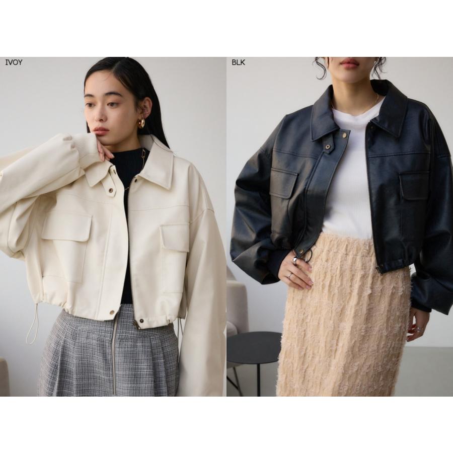 AZUL BY MOUSSY（アズールバイマウジー） フェイクレザーショート 