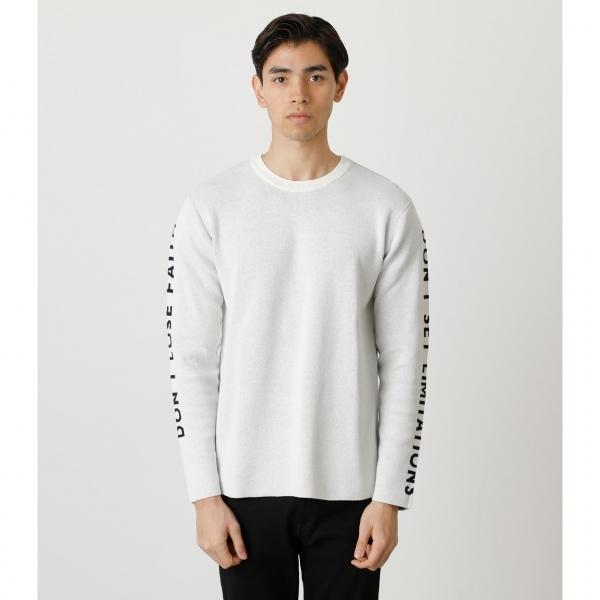 Character Jacquard Knit キャラクタージャガードニット メンズ トップス ニット 長袖 Markdown 251esy70 043c Azul By Moussy 通販 Yahoo ショッピング