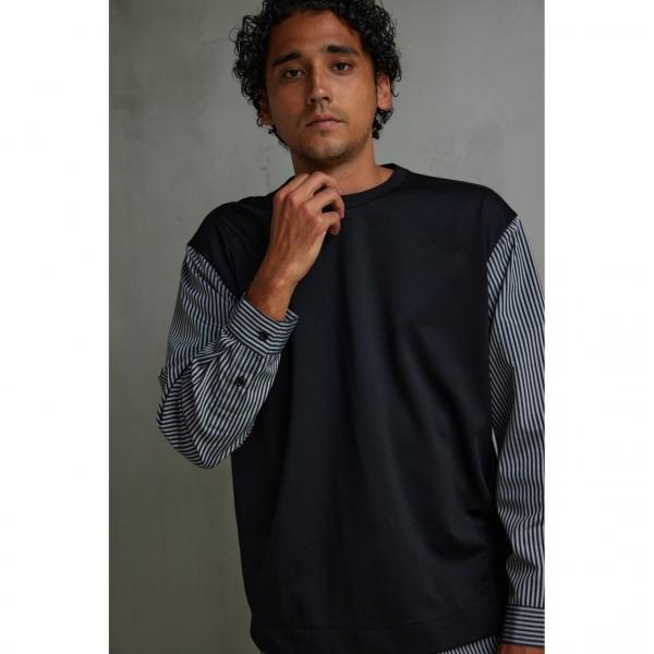 DESIGNWORKS レイヤード長袖トップス