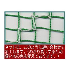 36本ゴルフネット 1．5m×10m （グリーン） : アズマネット