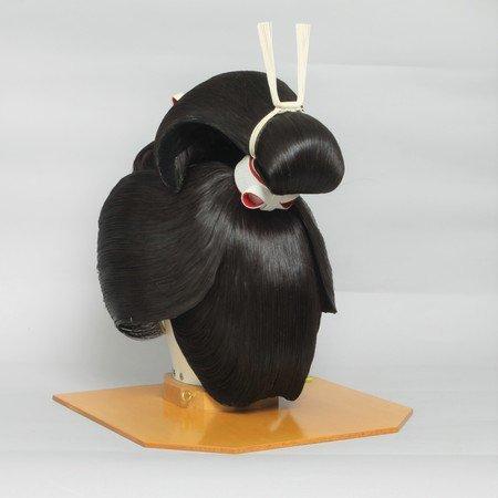 日本髪かつら 文金高島田 (中古・超美麗品) 髪色:#2 自然色 日本髪かつら 文金高島田 (中古・超美麗品) 髪色:#2 自然色