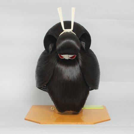 日本髪かつら 文金高島田 (中古・超美麗品) 髪色:#2 自然色 日本髪かつら 文金高島田 (中古・超美麗品) 髪色:#2 自然色
