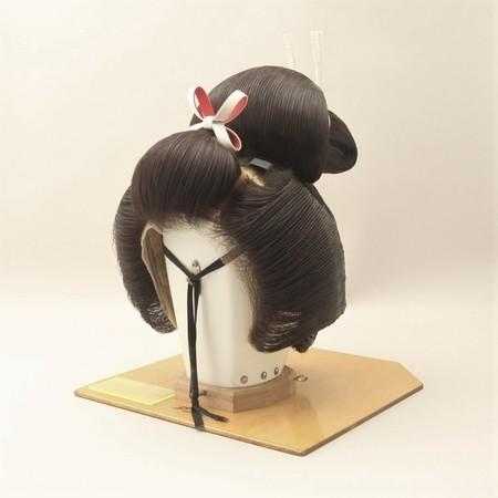 サイズが選べる2台セット!文金高島田 日本髪かつら (お手軽 サイズが選べる2台セット!文金高島田 日本髪かつら (お手軽