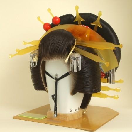 結綿 (ゆいわた) 日本髪 花魁(おいらん)かつら ・ 立兵庫(たて 結綿 (ゆいわた) 日本髪 花魁(おいらん)かつら ・ 立兵庫(たて