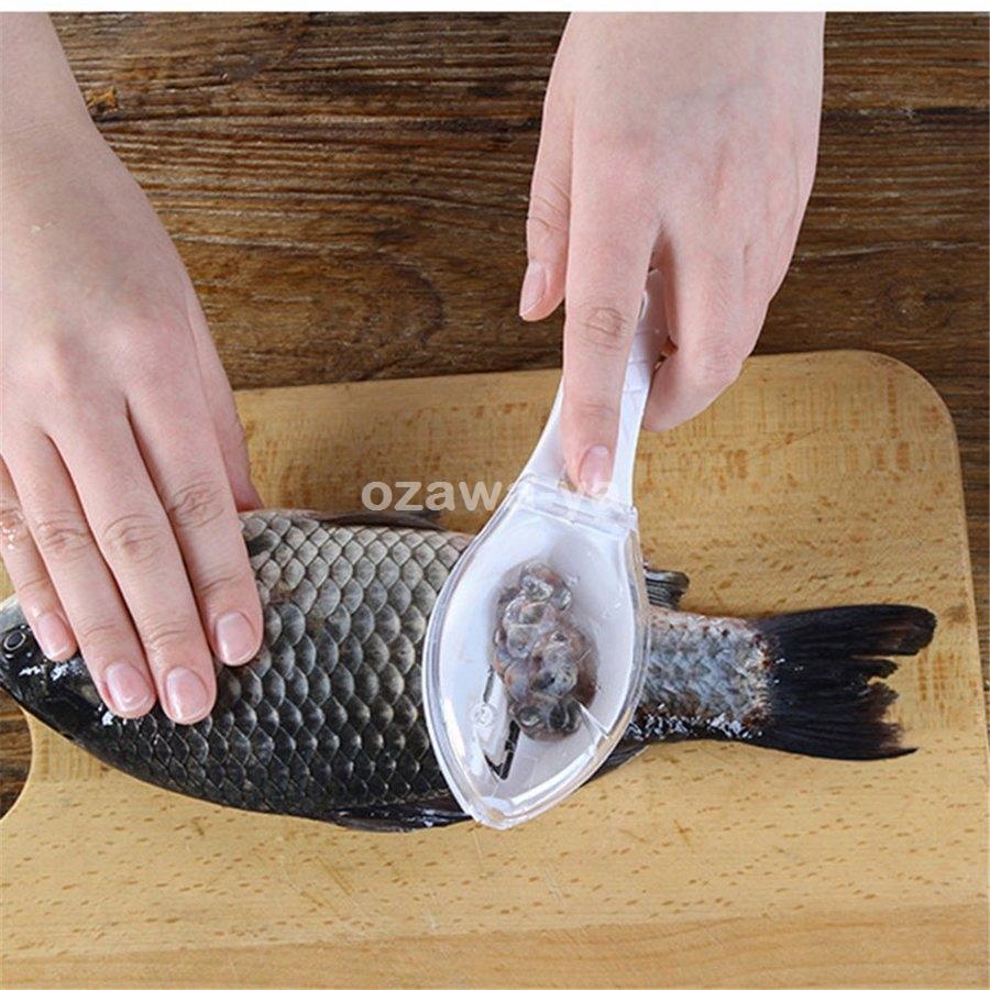 うろこ取り ウロコ取り 鱗取り 飛び散らない 魚鱗クリーナー 魚型 最大53 Offクーポン お店用 ホーム用 商用 キッチンツール 事務用