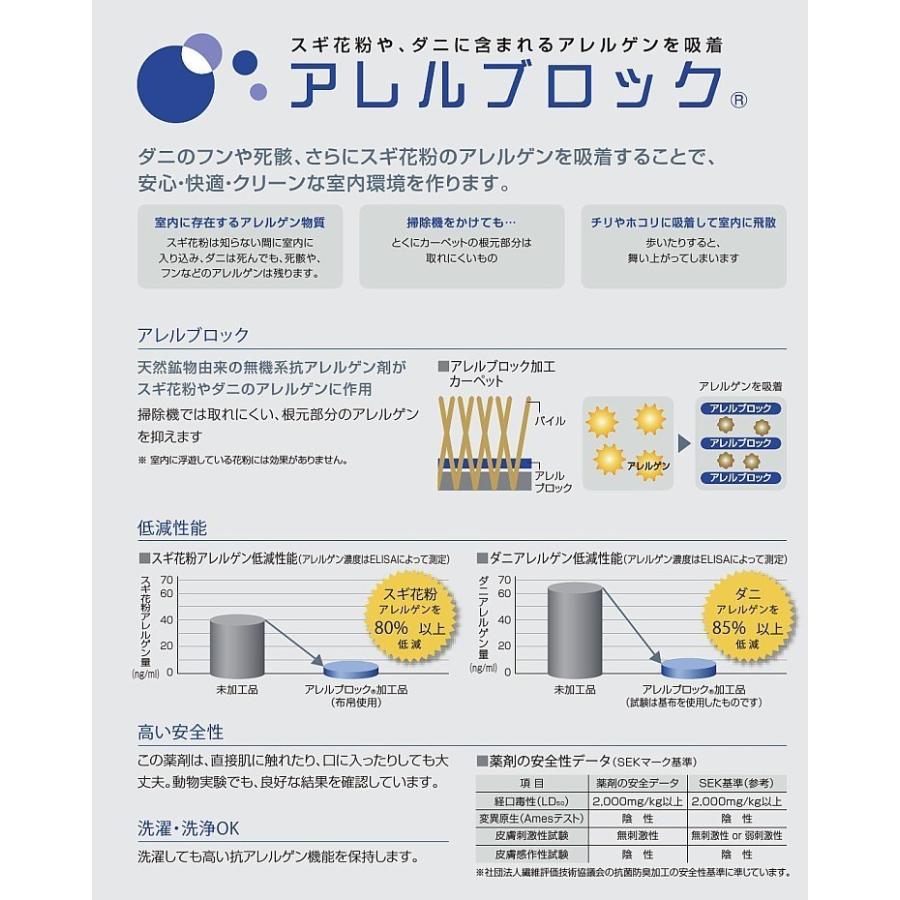 ラグ シャギーラグ  スミトロンニューツイスティ 200×200  日本製 国産 スミノエ 防炎 防ダニ サイズ加工｜azuma-tatami｜05