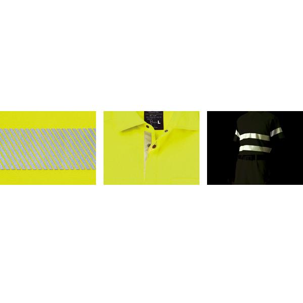 現金特価 作業服 作業着 タカヤ商事 半袖ポロシャツ ユニフォーム Work Voice Mv 高視認性安全半袖ポロnight Knightシリーズ Tu Np22 限定価格セール Www Technet 21 Org