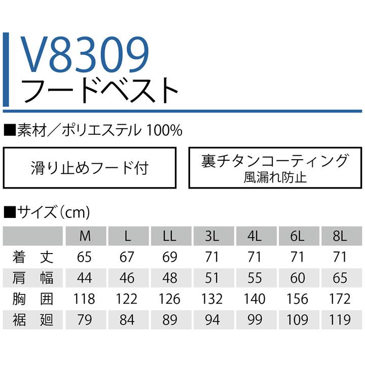 ファン付きウェア ベスト セット 快適ウェア v8309 15Vバッテリー＆ファン V1501 V1502 鳳皇 村上被服 電動ファン付き作業服｜azumanet2014｜05