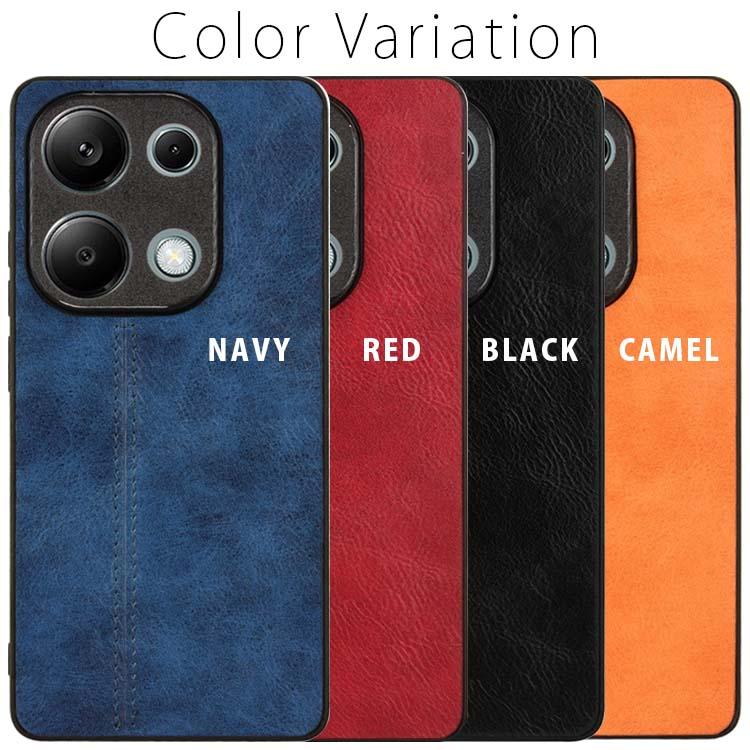 Redmi Note 13 Pro 5G ケース レザー ソフト レッドミー ノート