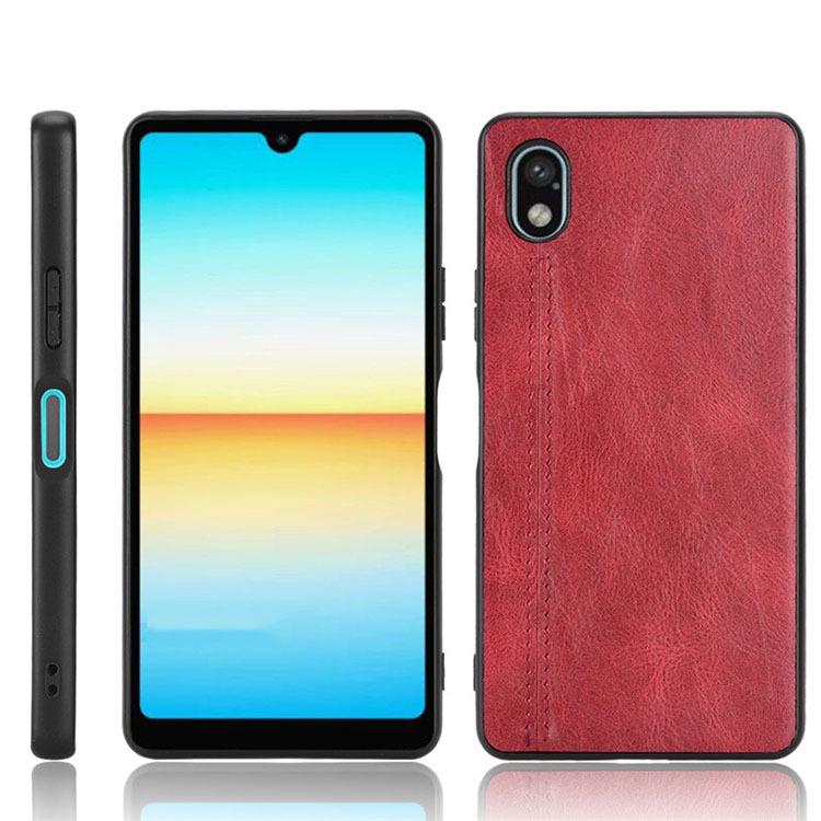 Xperia Ace III スマホケース 保護カバー xperia aceiii エクスペリアace3 エース3 レザー 薄型 ソフト ケース 背面レザーTPUケース ポイント消化 | ブランド登録なし | 07